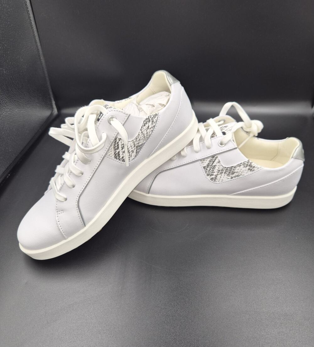 FootJoy Links 98185 Women's Golf Sneakers White Silver Size 10 Medium